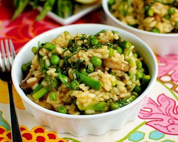 Lighter Spring Risotto