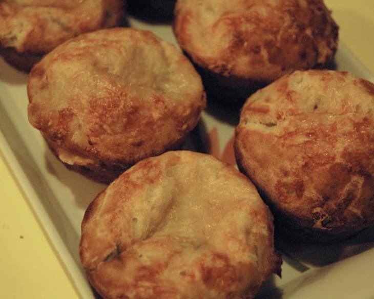 Savory Chive and Gruyere Popovers