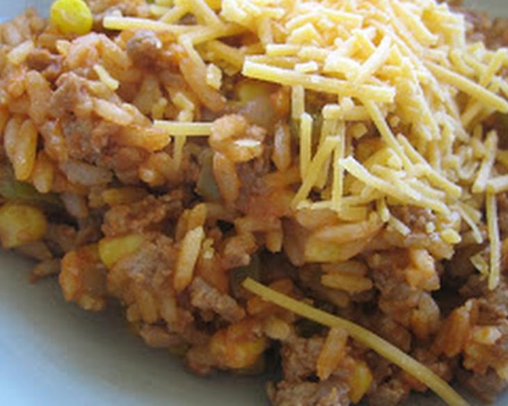 Chili-Rice Dinner