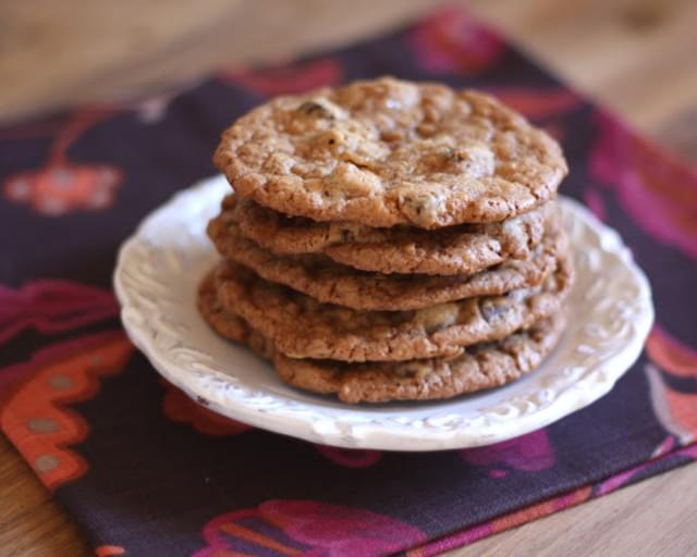Toasted Coconut, Toffee and Chocolate Chip Cookies - Gluten Free or Not