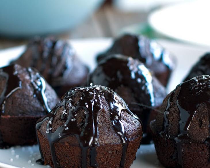 Salted Double Chocolate Muffins