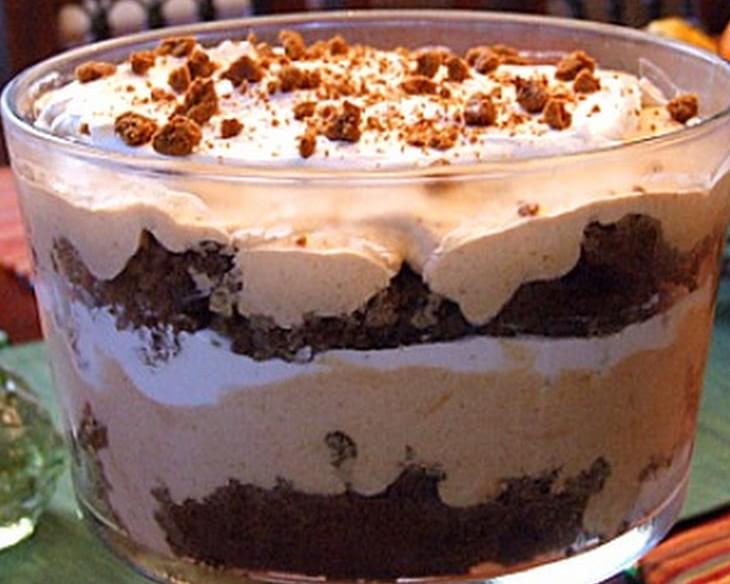 Pumpkin- Gingerbread Trifle