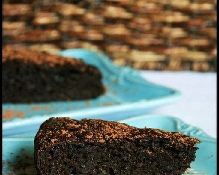 Healthy Chocolate Cake with Zucchini