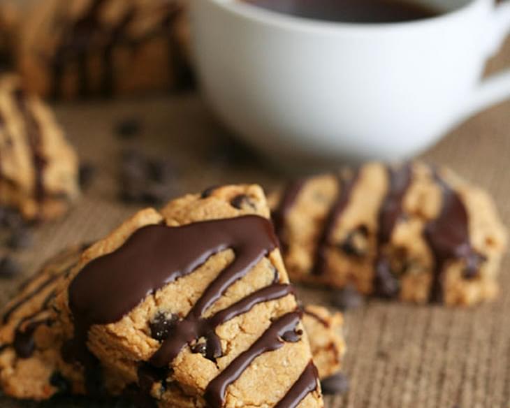 Peanut Butter & Chocolate Scones - Low Carb and Gluten-Free