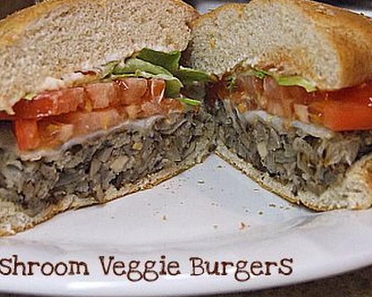 Mushroom Veggie Burgers