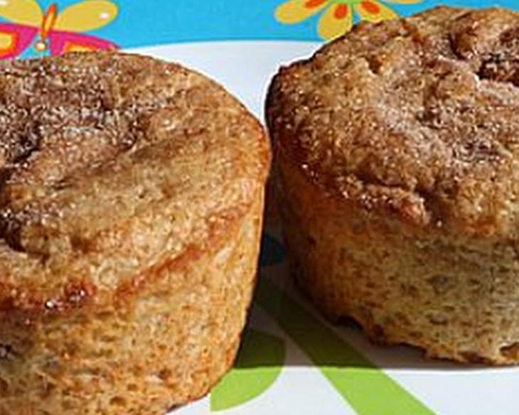 Low Fat Strawberry- Cinnamon Muffins