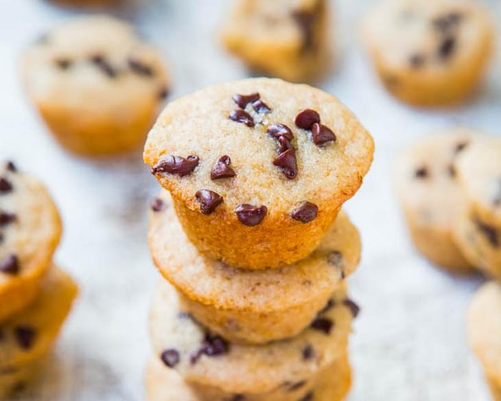 Oatmeal and Chocolate Chip Trail Mix Vegan Muffins