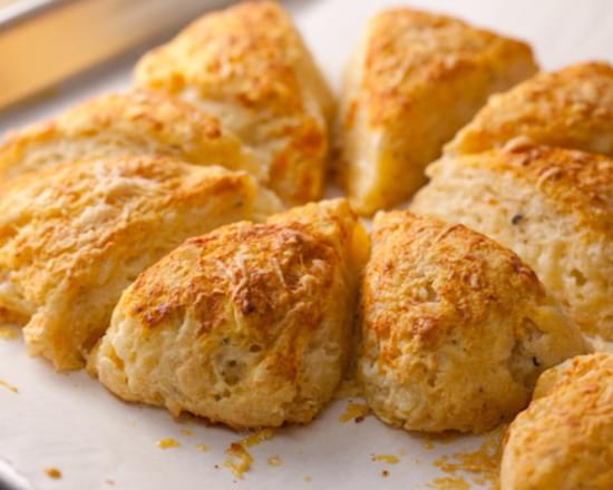 Cheddar, Parmesan, and Cracked Pepper Scones