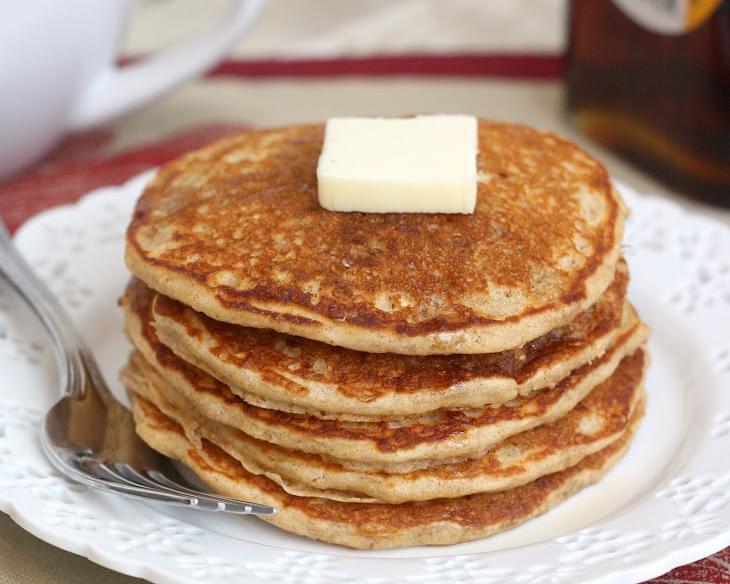 Whole Wheat Oatmeal Pancakes
