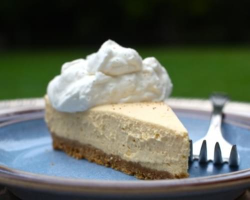 Simple Chilled Pumpkin Cheesecake