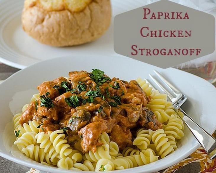 Paprika Chicken Stroganoff