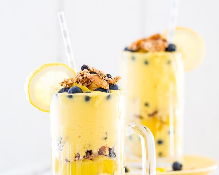 Mango Lemonade Smoothie Parfait + A GIVEAWAY!
