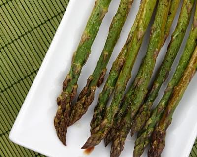 Balsamic- Roasted Asparagus