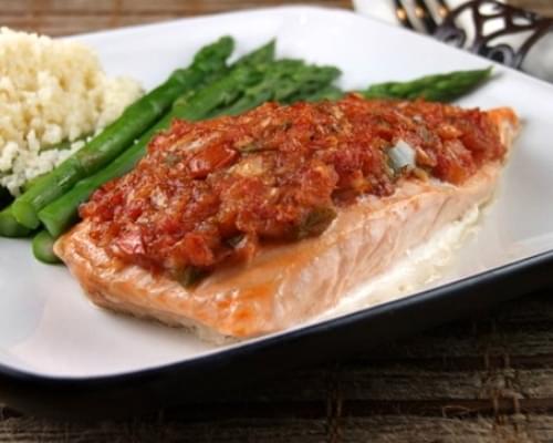Salsa- Roasted Salmon