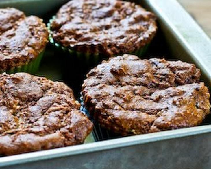 Low-Sugar and Flourless Zucchini Muffins with Pecans (Gluten-Free)