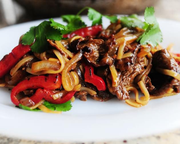 Beef with Peppers