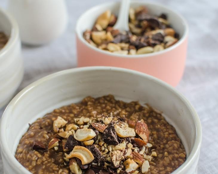 Mocha Crunch Oatmeal