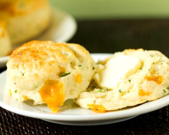 Cheddar, Jalapeño & Chive Biscuits