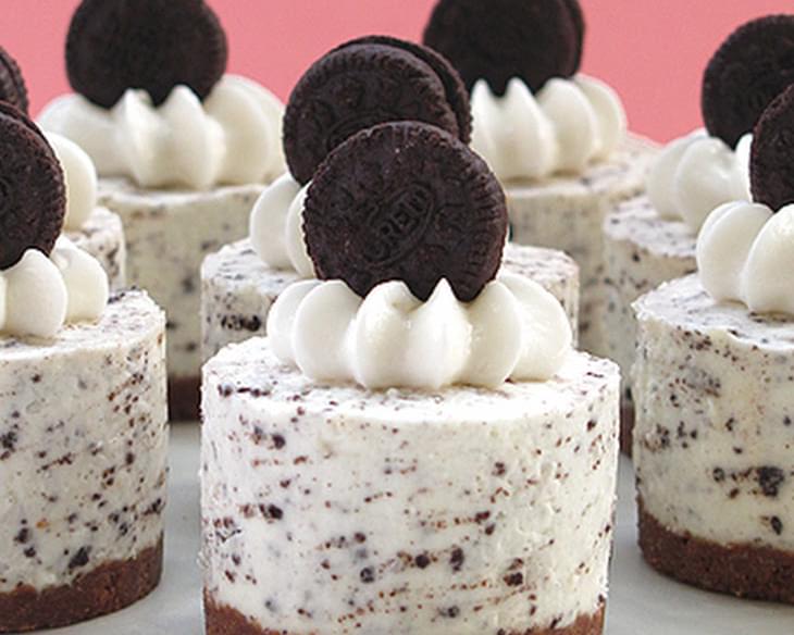 Oreo Cookies and Cream No-Bake Cheesecake