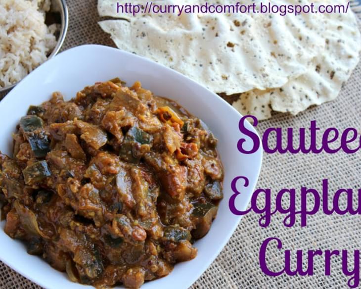 Sauteed Eggplant Curry