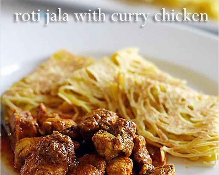 Roti Jala and Malaysian Curry Chicken