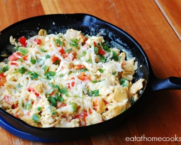 Migas - My new favorite way to eat scrambled eggs