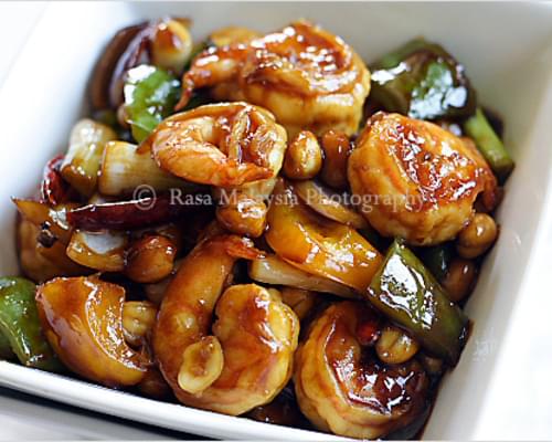 Kung Pao Shrimp (Kung Pao Prawn/宫保虾)