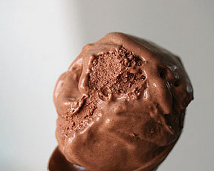 Agave-Sweetened Chocolate Ice Cream