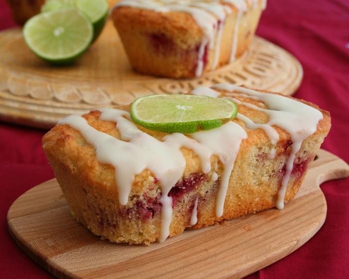 Mini Cranberry Lime Loaves - Low Carb and Gluten-Free
