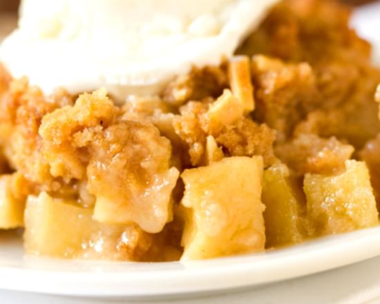 Almond-Apple Crisp