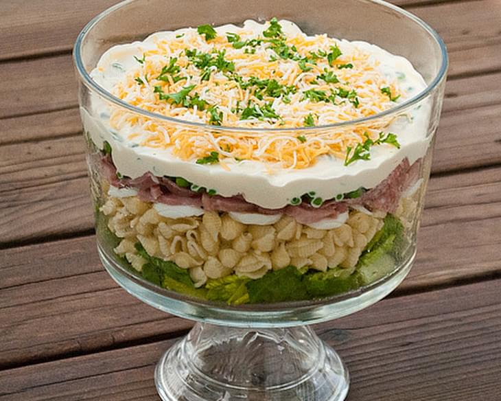Hearty Eight Layer Salad