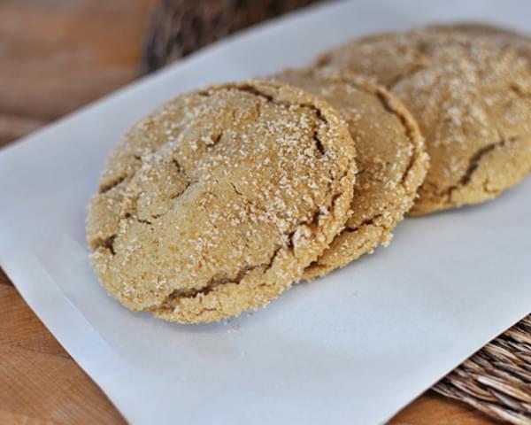 Brown Sugar Crackle Cookies