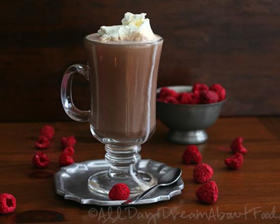 Raspberry Truffle Mochas - Low Carb and Gluten-Free