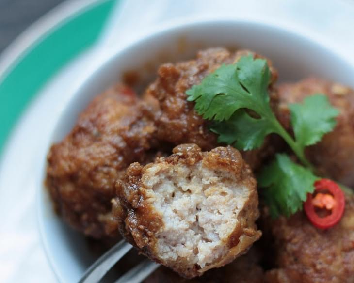 Pork Vindaloo Meatball Recipe - Low Carb and Gluten Free