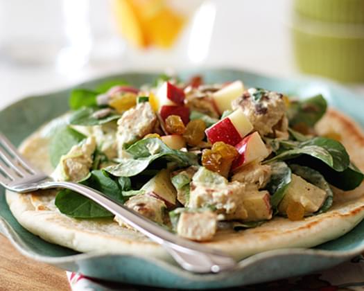 Curried Chicken Salad with Watercress