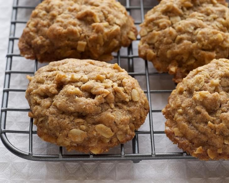 Toffee-Almond Oatmeal Cookies