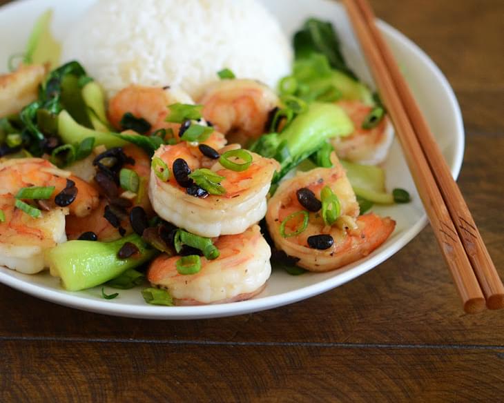 Chinese Shrimp with Black Bean Sauce
