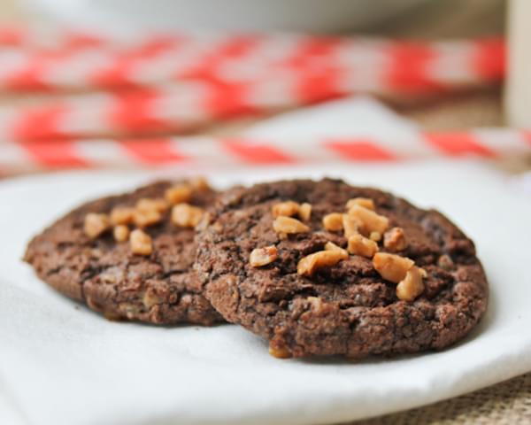 Toffee Brownie Cookies