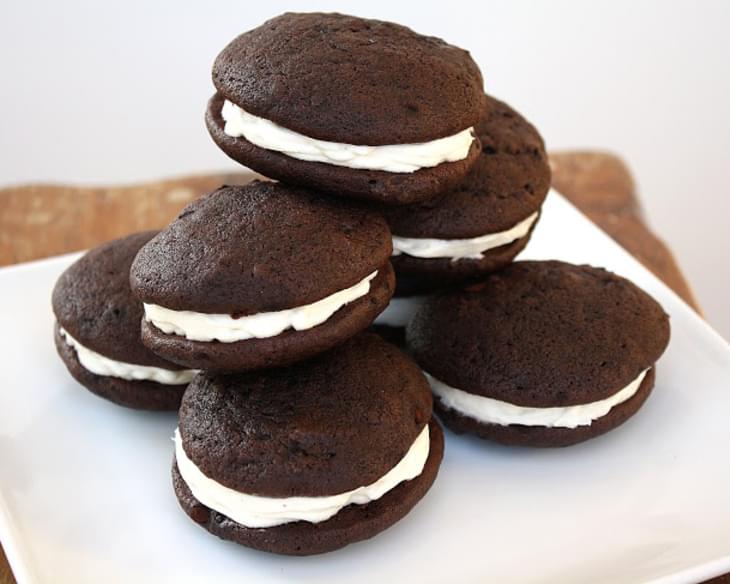 Chocolate Marshmallow Whoopie Pies