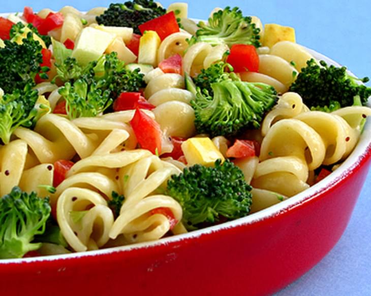 Light and Healthy Pasta Salad