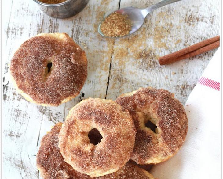 Baked French Breakfast Donuts