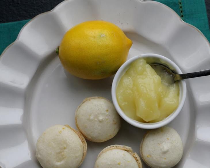 Meyer Lemon Macarons