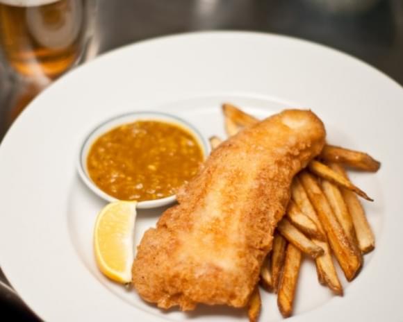 Fish n' Chips with Curry Sauce