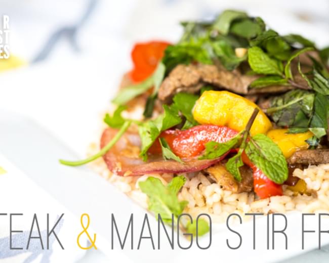 Steak & Mango Stir-Fry