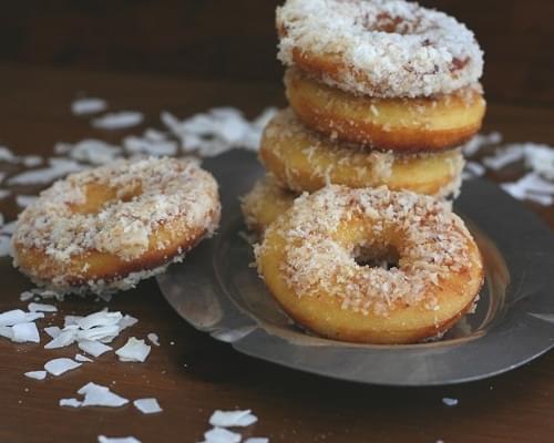 Coconut Flour Fried Donuts - Low Carb and Gluten-Free