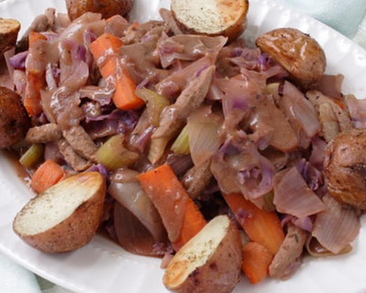 Vegan Corned Beef and Cabbage