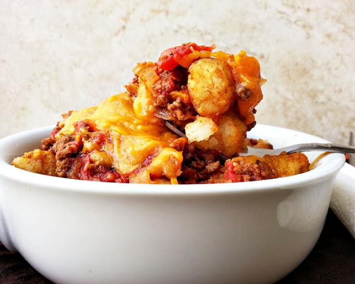 Chili Cheese Tater Tots