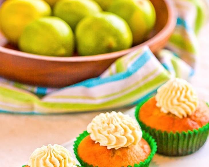 Lime Olive Oil Cupcakes