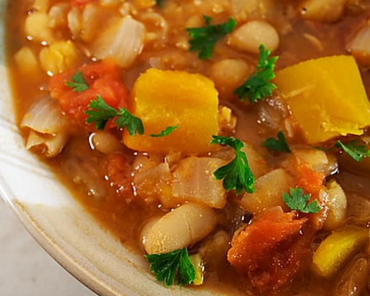 Tunisian Bean and Chickpea Stew