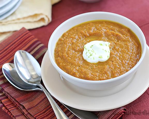 Spicy Carrot Ginger Soup